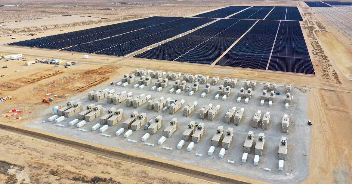 Energy Storage Project Aerial Image