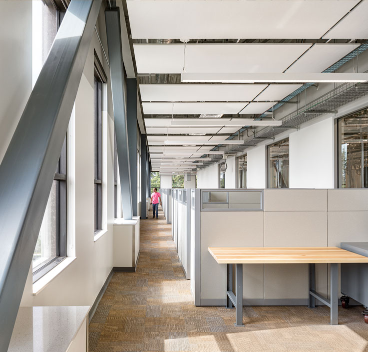 Ross Complex Redevelopment – Technical Services Building (TSB) interior