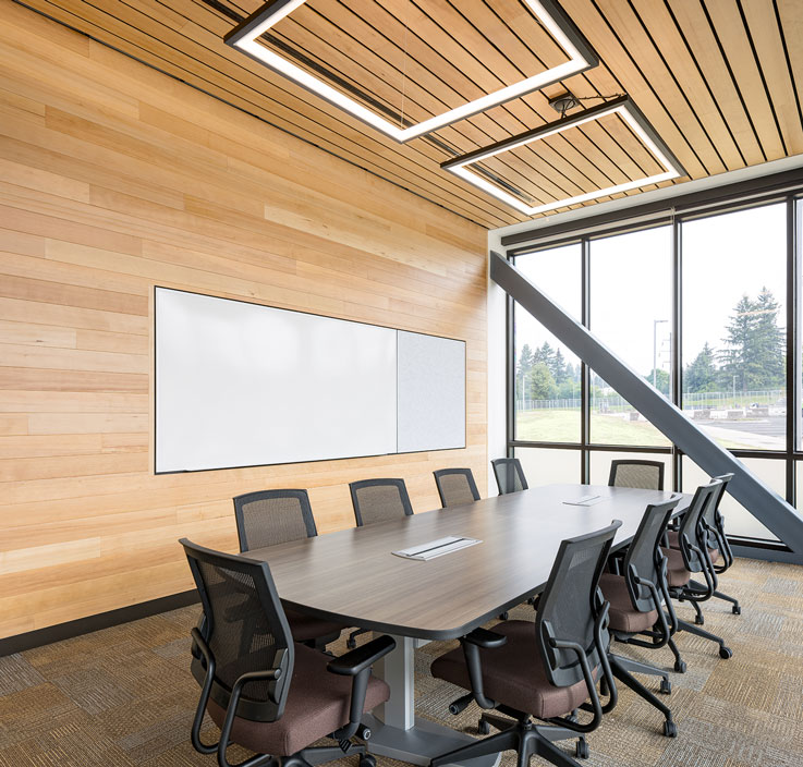 Ross Complex Redevelopment – Technical Services Building (TSB) conference room