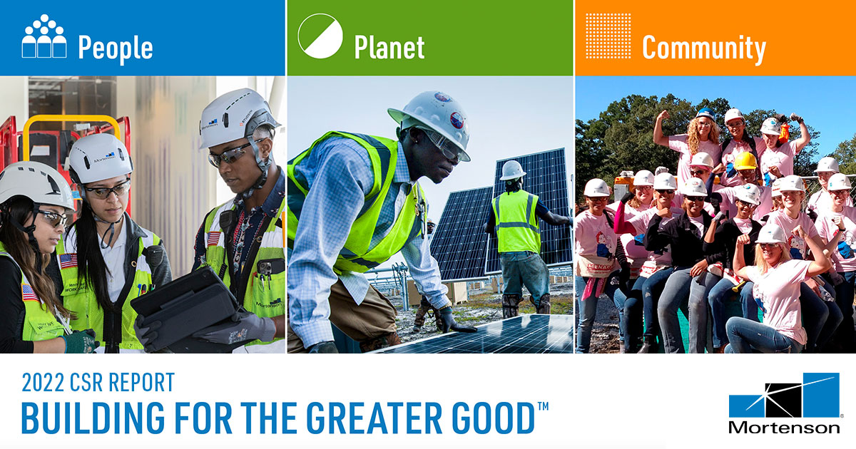 Building for the Greater Good CSR Report