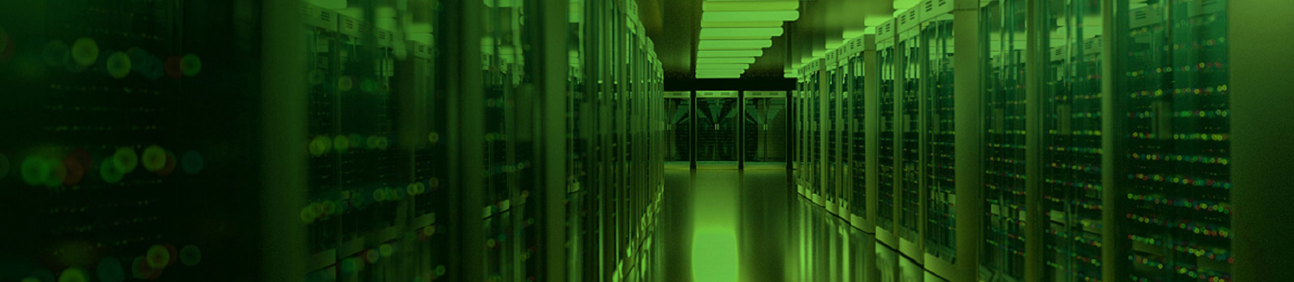 data center green overlay