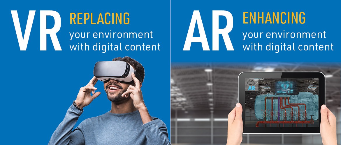 virtual reality augmented reality difference