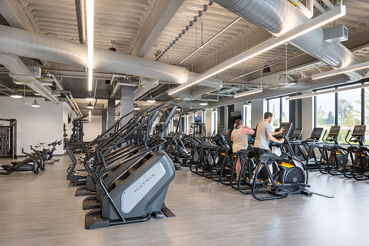 Providence Health Center-Reed’s Crossing fitness room