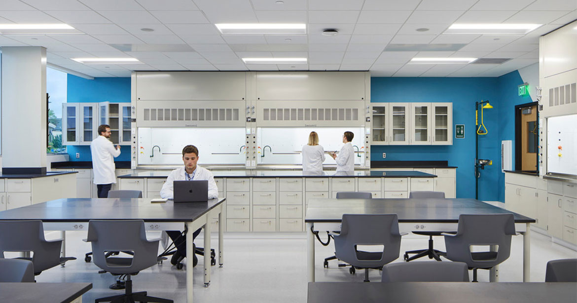 laboratory interior