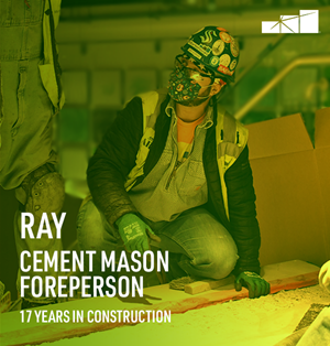 Ray Cement Mason Foreperson