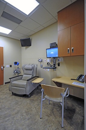 Allina WestHealth patient care room