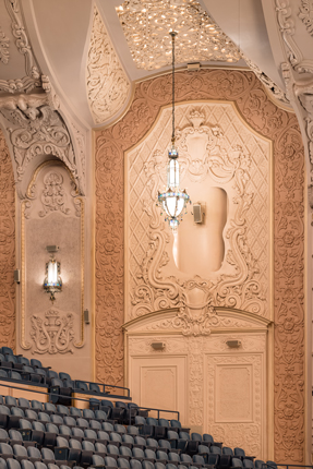 Specialty speakers were placed throughout the Arlene Schnitzer Concert Hall