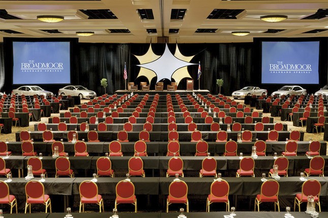 Broadmoor event center conference hall