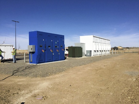 energy storage units at new facility