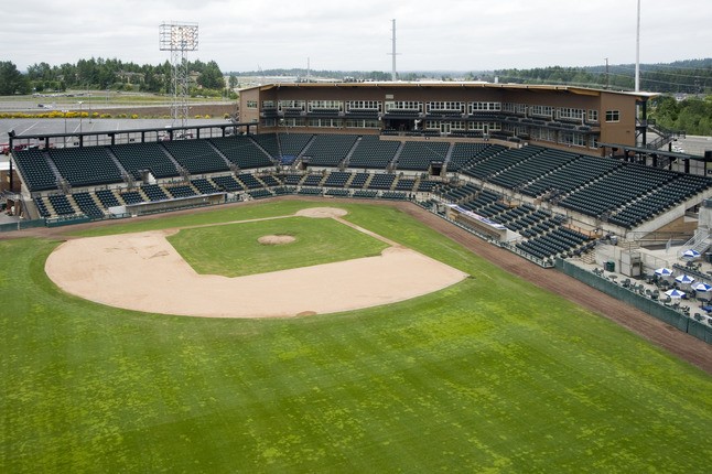 Cheney stadium baseball field