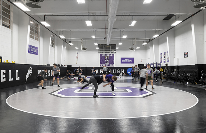 Cornell College Richard and Norma Small Athletic and Wellness Center (SAW) interior