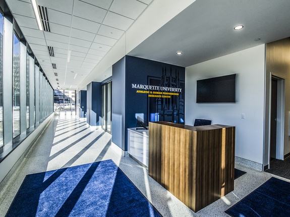 Marquette Athletic and Human Performance Research Center interior