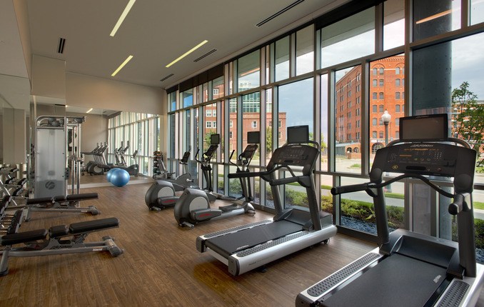 workout room in Metropolitan State University of Denver