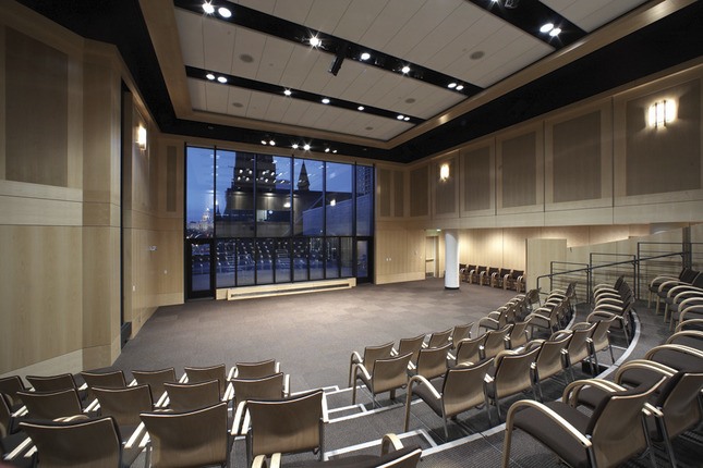 Auditorium in Minnesota Public Radio