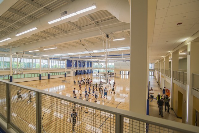 Penn state new basketball court construction