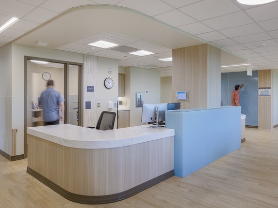 Providence Regional Medical Center Everett 4A Behavioral Health Unit nurses station