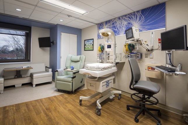 brand new and finished construction of NICU