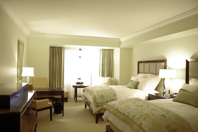 Ritz Carlton Hotel Downtown luxury hotem room with two queen beds