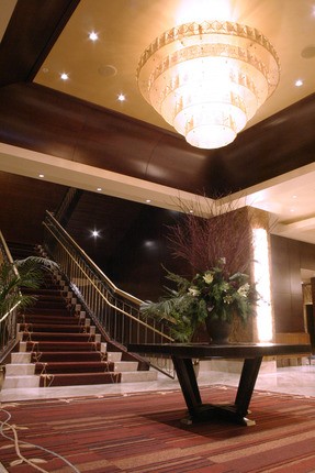 Ritz Carlton Hotel Downtown foyer