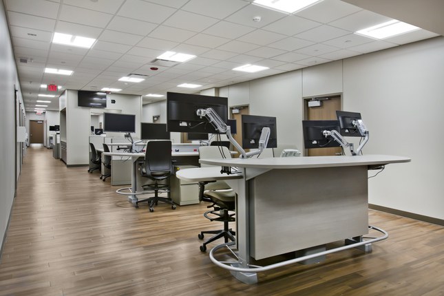 River View Health Expansion and Renovation provider and staff area