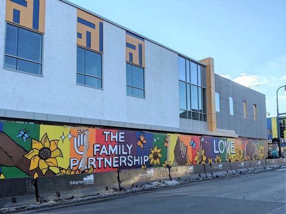 family partnership mural