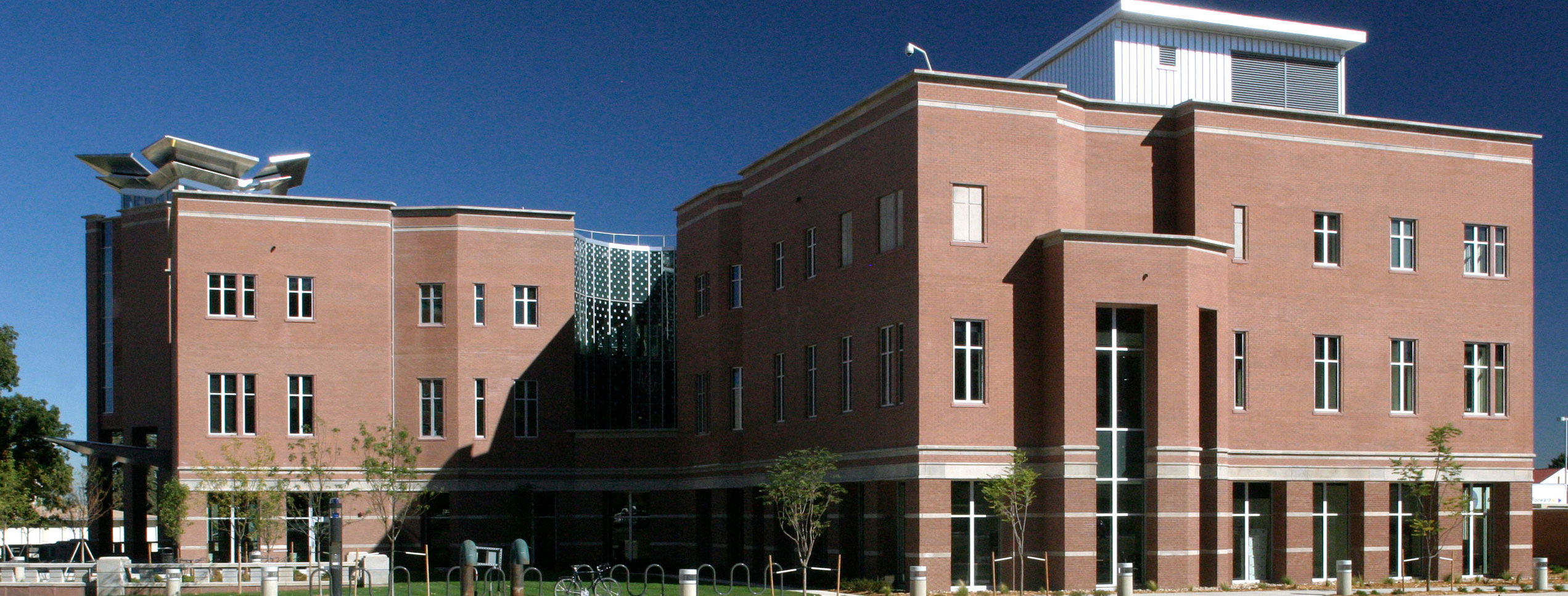 brick exterior of medical campus