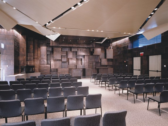 room with large seating area for performances