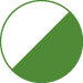 green half circle icon