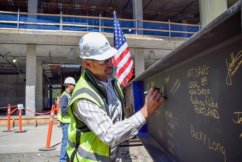 Beam signing for confidential manufacturing customer