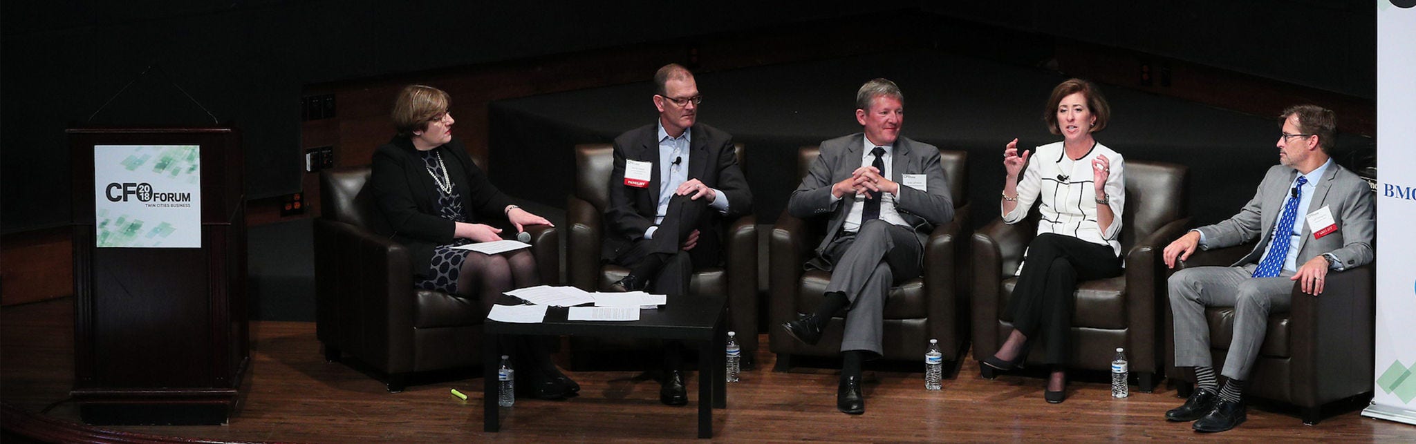 Business leaders discuss finance at panel forum