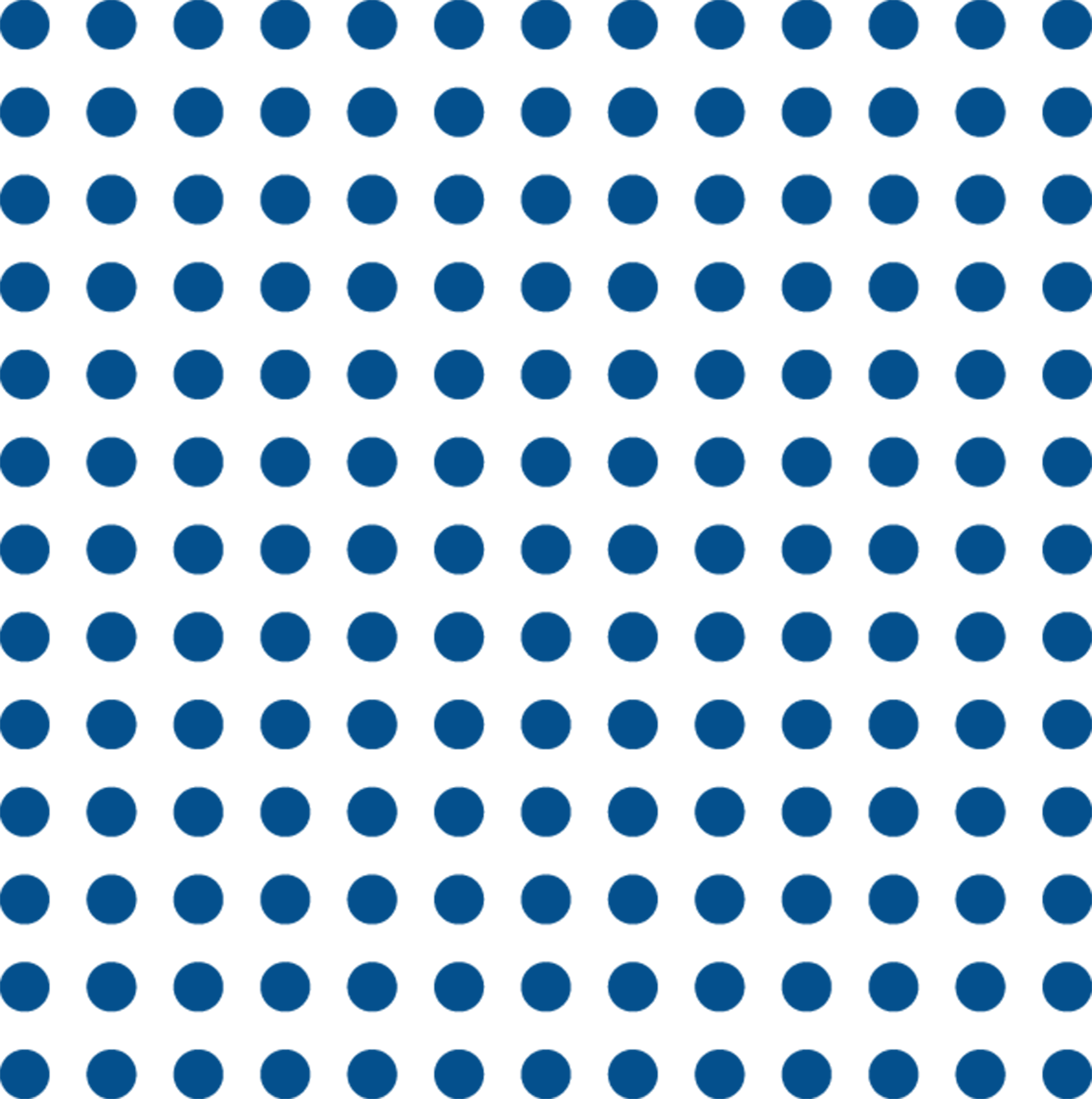 Seamless Blue Polka Dot Pattern on Black Background